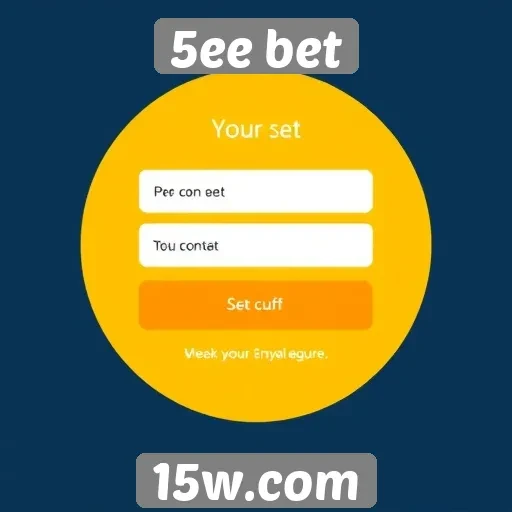 Como criar conta na 5ee bet de forma simples